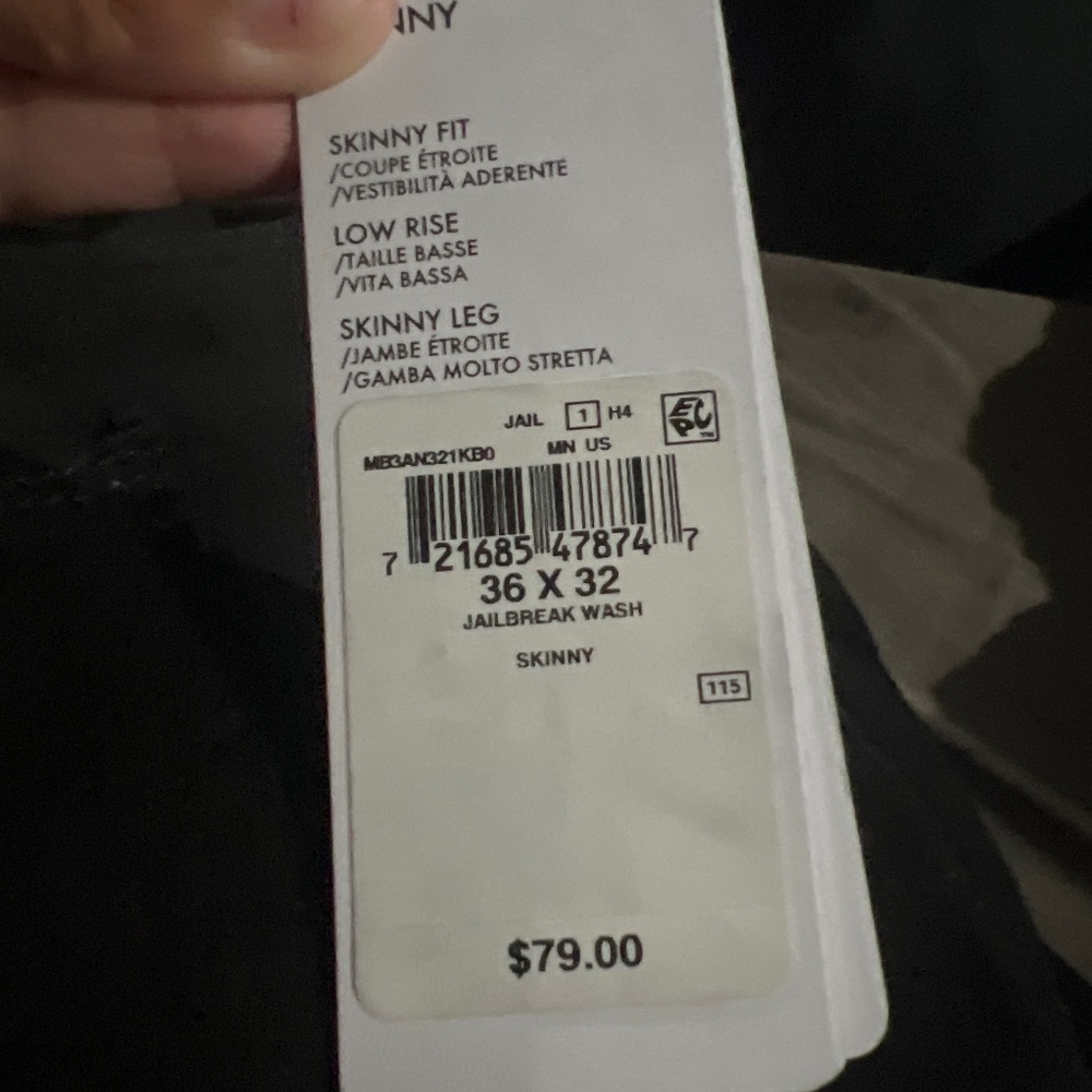 Black men guess jeans